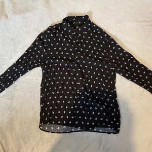 H&M Men’s Paisley Button Up